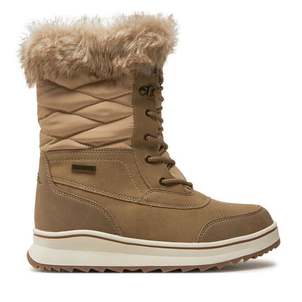 Śniegowce MOLS. Brązowe śniegowce damskie MOLS, bez zapięcia. Za 279.99 zł.