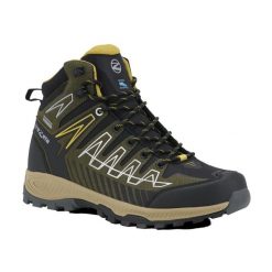 Buty trekkingowe męskie TREZETA Thunder Mid z membraną WP. Czarne buty zimowe męskie Trezeta, bez wzorów, bez obcasa, bez zapięcia. Za 433.50 zł.