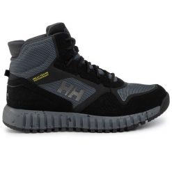 Trekkingi Helly Hansen. Czarne botki męskie Helly Hansen, bez wzorów, sportowe, bez obcasa, bez zapięcia. Za 559.99 zł.