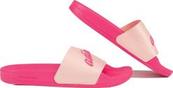 Adidas Klapki damskie adidas Adilette Shower różowe IG2912 38. Czerwone klapki damskie Adidas, bez wzorów, sportowe, bez obcasa, bez zapięcia. Za 123.97 zł.