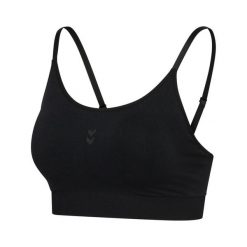 Biustonosz dla kobiet Hummel. Czarne bielizna sportowa damska Hummel, xl, bez wzorów. Za 190.00 zł.