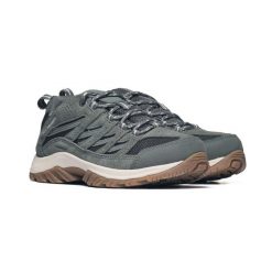 Męskie buty trekkingowe Columbia CRESTWOOD WATERPROOF 2099881342. Zielone trekkingi męskie Columbia, z gumy, bez zapięcia. Za 405.26 zł.