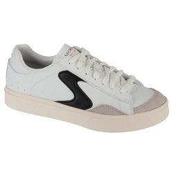 Buty sportowe Sneakersy damskie, Eden LX - Slick Talk. Białe obuwie sportowe damskie Skechers, bez wzorów, bez zapięcia, trekkingowe. Za 249.99 zł.