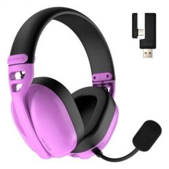 Słuchawki dla graczy Hyperpunk 3 Wireless bezprzewodowe fioletowe. Fioletowe słuchawki bezprzewodowe No Name. Za 340.99 zł.