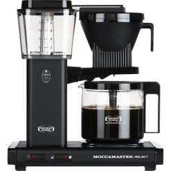 Moccamaster KBG 741 Select - Matt Black - Ekspres przelewowy. Czarne ekspresy przelewowe Moccamaster. W wyprzedaży za 1,099.00 zł.