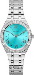 Zegarek Guess Zegarek damski Guess GW0033L7 srebrny. Szare zegarki damskie Guess, srebrne. Za 999.00 zł.