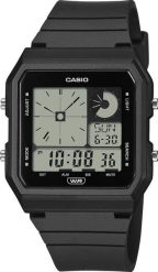 Zegarek Casio Zegarek męski LF-20W-1AEF czarny. Czarne zegarki męskie Casio, bez wzorów. Za 191.00 zł.