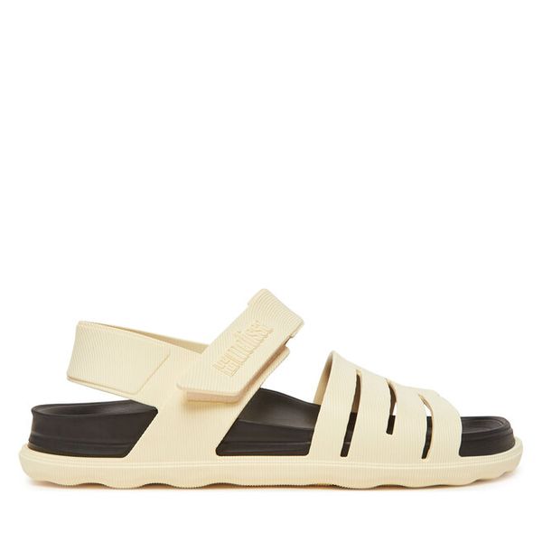 Sandały Melissa. Brązowe sandały damskie Melissa, bez wzorów, bez obcasa, na płaskiej podeszwie, bez zapięcia. Za 219.99 zł.