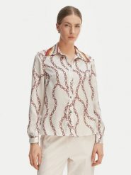 Rinascimento Koszula CFC0128009003 Écru Regular Fit. Koszule damskie Rinascimento, xs, bez wzorów, z syntetyku, bez kołnierzyka, bez ramiączek. Za 549.99 zł.