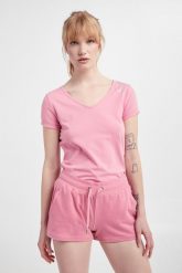 T-shirt damski EA7 EMPORIO ARMANI. T-shirty damskie EA7 Emporio Armani, xs, bez wzorów, bez kołnierzyka, bez ramiączek. W wyprzedaży za 156.02 zł.