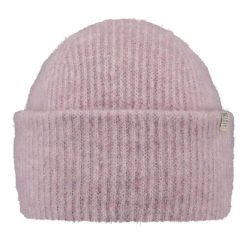 Dzianinowa czapka damska Barts Kylar. Fioletowe czapki damskie Barts, na zimę, bez wzorów, z dzianiny, eleganckie. Za 239.00 zł.