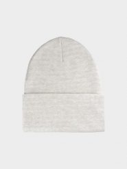 4F Czapka zimowa uniseks - beżowa Uniwersalny. Brązowe czapki męskie 4F, na zimę, bez wzorów, z materiału. W wyprzedaży za 29.99 zł.