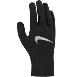 Rękawiczki Męskie N1002980082 ThermaFit. Czarne rękawiczki męskie Nike, bez wzorów. Za 302.99 zł.