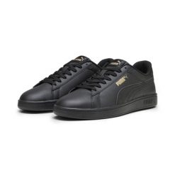 Buty Sportowe Męskie Puma Smash 3. L. Czarne buty sportowe męskie Puma, bez wzorów, ze skóry, bez zapięcia. Za 273.00 zł.