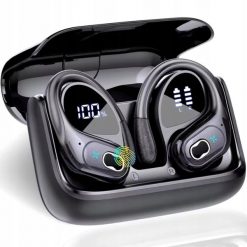 Sportowe Słuchawki Bezprzewodowe Bluetooth 5.3 Dokanałowe Powerbank 950mAh. Słuchawki bezprzewodowe Trevi. Za 128.60 zł.
