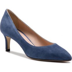 Szpilki FURLA - Blogger 1011577 YA33 C10 Piombo f. Niebieskie szpilki damskie Furla, bez wzorów, z materiału, bez obcasa, na obcasie, bez zapięcia. W wyprzedaży za 549.00 zł.