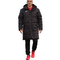 Kurtka Męska Anorak Iceland III. Czarne kurtki męskie Joma, l, bez wzorów, z elastanu, z kapturem. Za 619.99 zł.