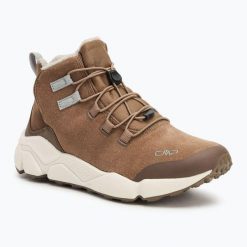 Buty damskie CMP Yumala Life Style. Brązowe obuwie trekkingowe damskie CMP, bez zapięcia. Za 299.99 zł.