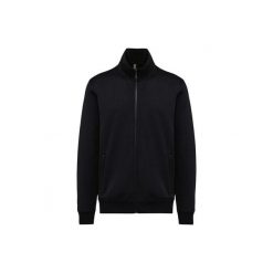 Kurtka ze szczotkowanego polaru Kariban. Czarne kurtki męskie KARIBAN, l, bez wzorów, z bawełny, eleganckie, bez kaptura. Za 258.00 zł.