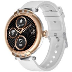 Smartwatch Bakeeley FR98 Biały. Białe zegarki smartwatch Bakeeley, bez wzorów. Za 199.99 zł.