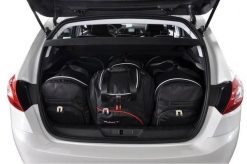 Torby Do Bagażnika Peugeot 308 Hatchback 2013-2021 4Szt Kjust. Czarne torby podróżne damskie KJUST, bez wzorów, z kauczuku. Za 1,196.00 zł.