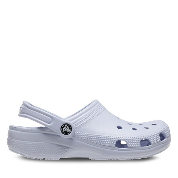 Klapki Crocs. Niebieskie klapki damskie Crocs, bez wzorów, bez zapięcia. Za 169.99 zł.