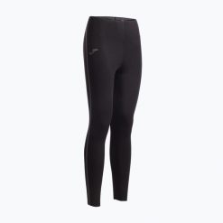 Legginsy do biegania damskie Joma R-Night. Czarne legginsy damskie Joma, bez wzorów. Za 149.99 zł.