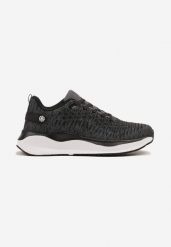 Szare Buty Sportowe Sneakersy z Tłoczoną Cholewką Vivarinda. Szare buty sportowe męskie Born2be, bez wzorów, z jeansu, bez zapięcia. Za 99.99 zł.