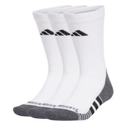 Skarpety do łydki Performance CLIMACOOL Cushioned, 3 pary. Białe skarpetki damskie Adidas, bez wzorów. Za 79.95 zł.