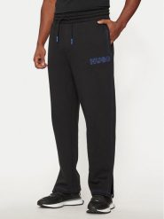 Hugo Spodnie dresowe 50521720 Czarny Regular Fit. Czarne spodnie sportowe męskie Hugo, m, bez wzorów, z bawełny. Za 279.99 zł.