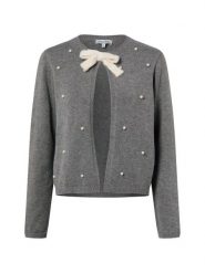 More & More Kardigan damski Kobiety szary marmurkowy, 46. Szare kardigany damskie More & More, bez wzorów, klasyczne, bez kołnierzyka. Za 279.95 zł.