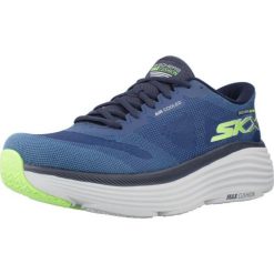 Tenisówki Skechers Model Max Cushioning End Kolor Niebieski. Niebieskie trampki i tenisówki damskie Skechers, bez wzorów, bez zapięcia. Za 468.00 zł.