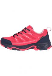 Buty sportowe damskie Whistler Haksa. Czerwone obuwie trekkingowe damskie Whistler, z gumy, bez zapięcia. Za 297.50 zł.