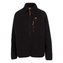 Damska Bluza Polarowa Quake Ze Skórzanym Wykończeniem. Czarne bluzy damskie Trespass, na zimę, m, bez wzorów, z dzianiny, bez ramiączek, bez kaptura. Za 162.99 zł.