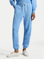 Polo Ralph Lauren Spodnie dresowe 211971694503 Niebieski Tapered Fit. Niebieskie spodnie dresowe damskie Polo Ralph Lauren, bez wzorów, z bawełny. Za 557.99 zł.