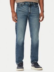 BOSS Jeansy Ogden 50569039 Granatowy Straight Fit. Niebieskie jeansy męskie Boss, z bawełny. Za 679.99 zł.