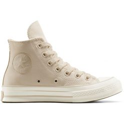Buty sportowe damskie Converse Chuck 70. Brązowe obuwie sportowe damskie Converse, bez wzorów, ze skóry ekologicznej, bez zapięcia. Za 590.00 zł.