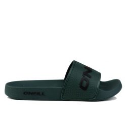 Klapki męskie sportowe O'NEILL LOGO SLIDER MEN. Zielone klapki męskie O'Neill, bez wzorów, z materiału, bez zapięcia. Za 89.00 zł.