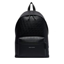 Plecak Armani Exchange. Czarne plecaki męskie Armani Exchange, bez wzorów, sportowe. Za 804.99 zł.