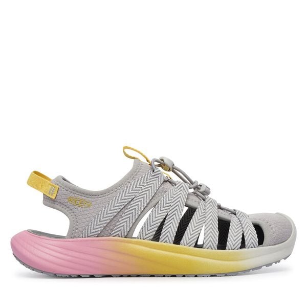 Sandały Keen. Szare sandały damskie Keen, bez wzorów, bez obcasa, bez zapięcia. Za 399.99 zł.