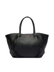 Guess Torebka Allegra HWBG22 37230 Czarny. Czarne shopperki damskie Guess, z aplikacjami, ze skóry, bez dodatków. Za 674.99 zł.