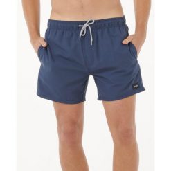 Strój kąpielowy Męski Offset 15" Volley. Niebieskie szorty męskie RIPCURL, bez wzorów, sportowe. Za 122.10 zł.