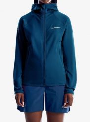 Bluza rozpinana damska Berghaus Staindrop Hike Jkt Af. Niebieskie bluzy damskie Berghaus, m, bez wzorów, z materiału, bez ramiączek, bez kaptura. Za 340.99 zł.