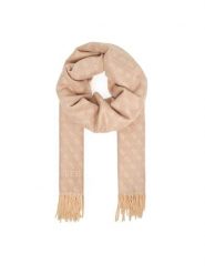 Guess Szalik AW5423 POL03 Różowy. Czerwone rękawiczki damskie Guess, z aplikacjami, z materiału. Za 239.99 zł.