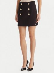 Babylon Spódnica mini S00612 Czarny Regular Fit. Czarne spódnice damskie Babylon, s, bez wzorów, z syntetyku, mini. Za 1,079.00 zł.