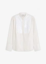 Tunika z cekinami. Czarne tuniki damskie bonprix, z aplikacjami, eleganckie, bez ramiączek. Za 119.99 zł.