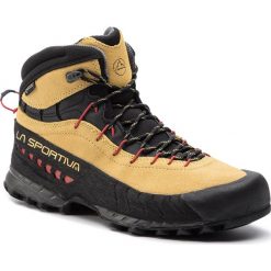 Trekkingi LA SPORTIVA - Tx4 Mid Gtx GORE-TEX 27E100100 Yellow. Żółte trekkingi męskie La Sportiva, z gore-texu, bez zapięcia. W wyprzedaży za 609.00 zł.