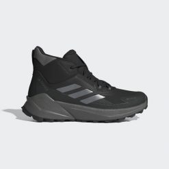 Buty trekkingowe adidas Terrex Trailmaker 2 Mid Gore-Tex. Czarne trekkingi męskie Adidas, z gore-texu, bez zapięcia. Za 599.00 zł.