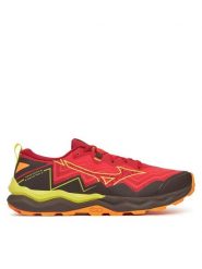 Mizuno Buty do biegania Wave Daichi 9 J1GJ2571 Czerwony. Czerwone buty sportowe męskie Mizuno, bez wzorów, z materiału, bez zapięcia, do biegania. Za 389.99 zł.
