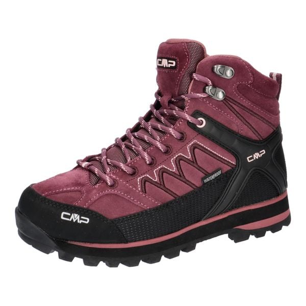 Buty trekkingowe damskie, Moon Mid. Czarne obuwie trekkingowe damskie CMP, z gumy, bez zapięcia. Za 479.99 zł.